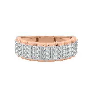 Meara Round Diamond Ring For Men